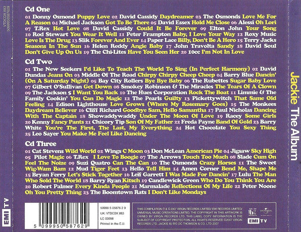 Various : Jackie The Album (3xCD, Comp)