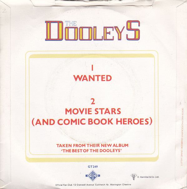 The Dooleys : Wanted (7")