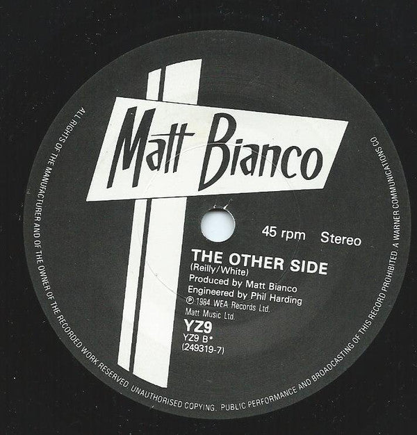 Matt Bianco : Whose Side Are You On? (7")