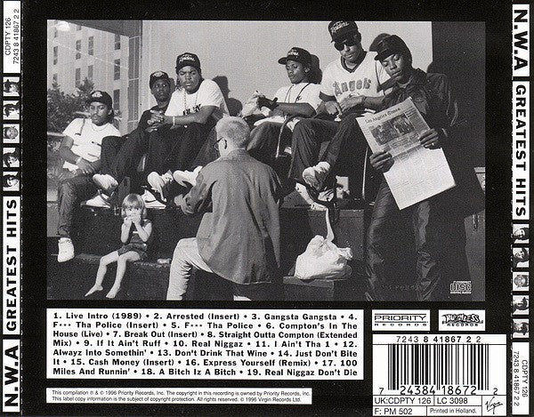 N.W.A. : Greatest Hits (CD, Comp)