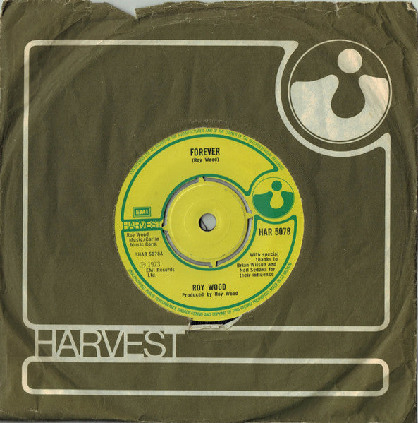 Roy Wood : Forever (7", Single)