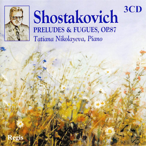Dmitri Shostakovich, Tatiana Nikolayeva : 24 Preludes & Fugues, Op.87 (3xCD, RM + Box)