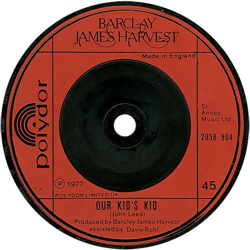 Barclay James Harvest : Hymn  (7", Single)