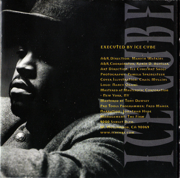 Ice Cube : War & Peace Vol. 1 (The War Disc) (CD, Album)