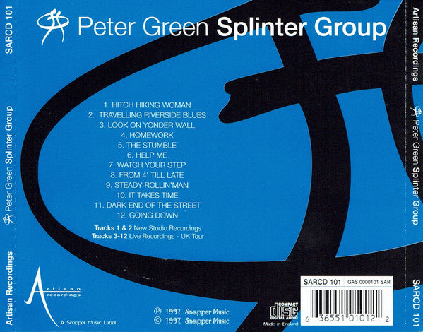 Peter Green Splinter Group : Peter Green Splinter Group (CD, Album)