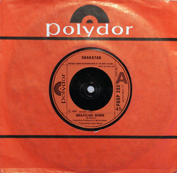 Shakatak : Brazilian Dawn (7")