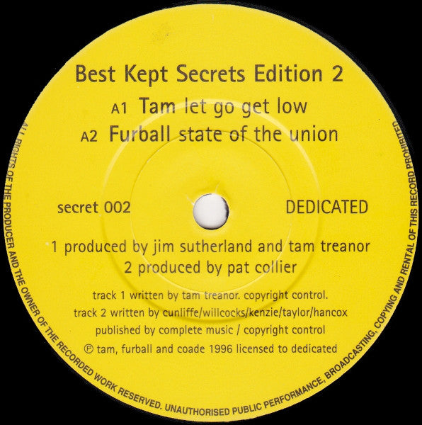 Various : Best Kept Secrets Edition 2 (7")