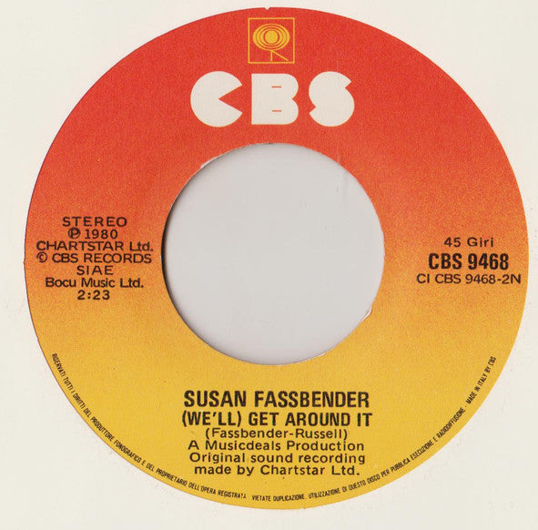 Susan Fassbender : Twilight Café (7")