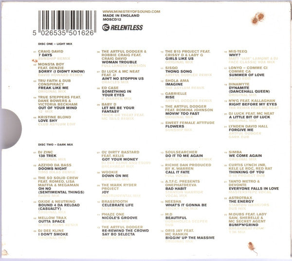 Various : UK Garage The Album (The Sound Of 2000) (2xCD, Mixed)