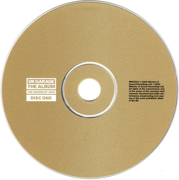 Various : UK Garage The Album (The Sound Of 2000) (2xCD, Mixed)
