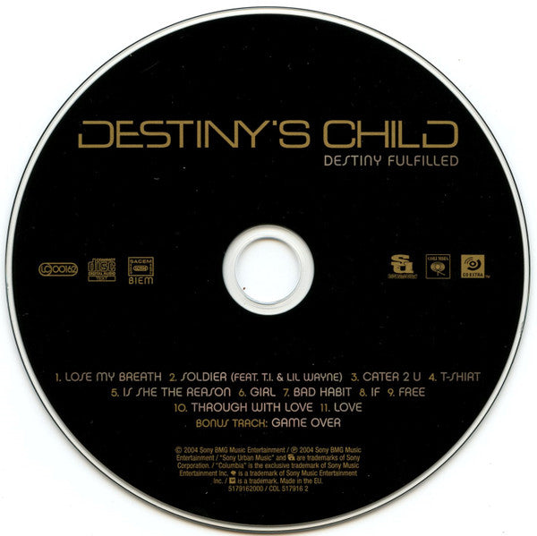 Destiny's Child : Survivor / Destiny Fulfilled (CD, Album, RE + CD, Album, RE + Box, Comp)