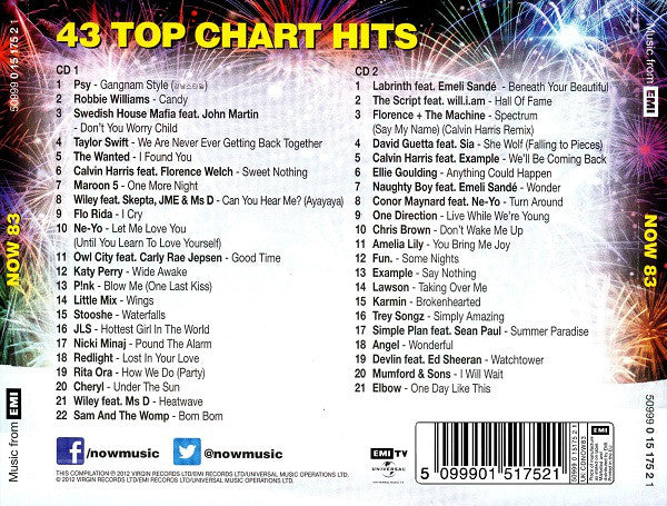 Various : Now That's What I Call Music! 83 (2xCD, Comp)