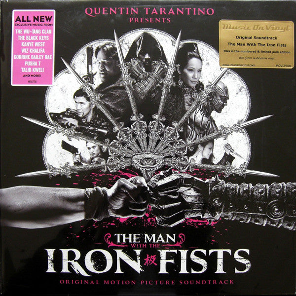 Various : The Man With The Iron Fists (Original Motion Picture Soundtrack) (2xLP, Comp, Ltd, Num, Pin)