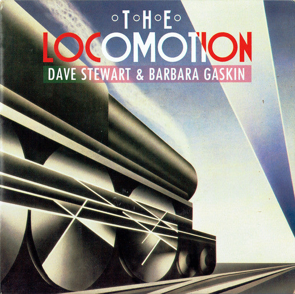 Dave Stewart & Barbara Gaskin : The Locomotion (7", Single)