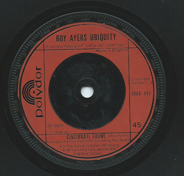 Roy Ayers Ubiquity : Running Away (7")