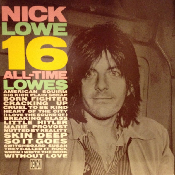 Nick Lowe : 16 All-Time Lowes (LP, Comp)