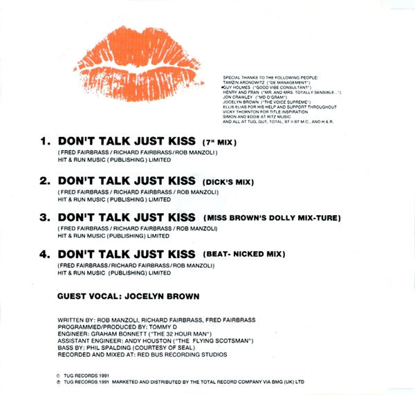 Right Said Fred : Don't Talk Just Kiss (CD, Single)