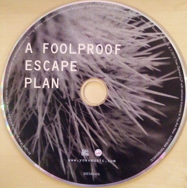 Yoav : A Foolproof Escape Plan (CD, Album)