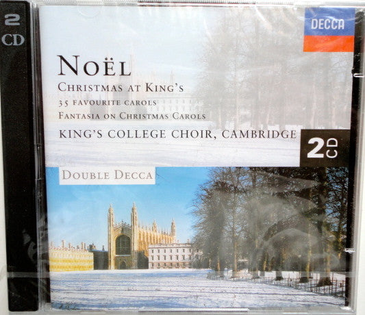 The King's College Choir Of Cambridge : Noël – Christmas At King's. 35 Favourite Carols / Fantasia On Christmas Carols (2xCD, Comp)