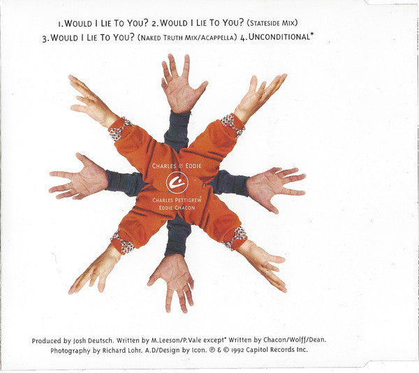 Charles & Eddie : Would I Lie To You? (CD, Single)