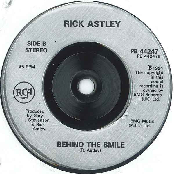 Rick Astley : Cry For Help (7", Single, Inj)