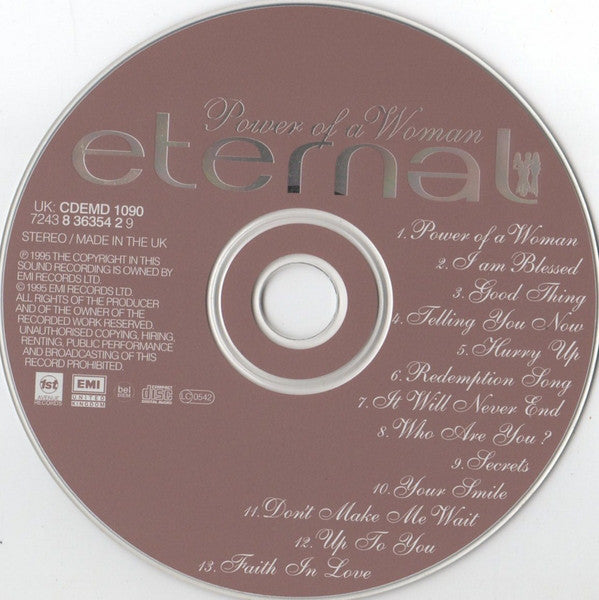 Eternal (2) : Power  Of A Woman (CD, Album)