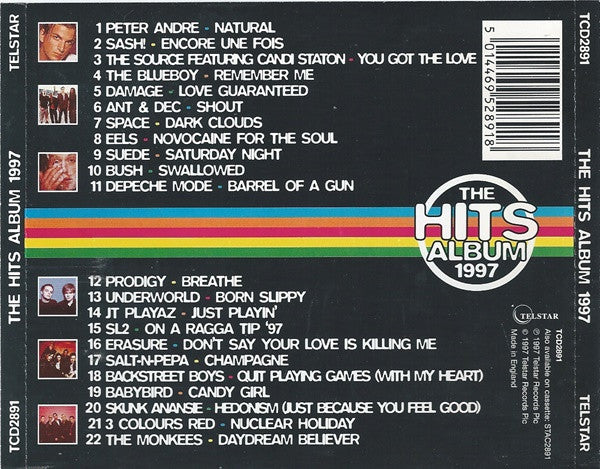 Various : The Hits Album 1997 (CD, Comp)