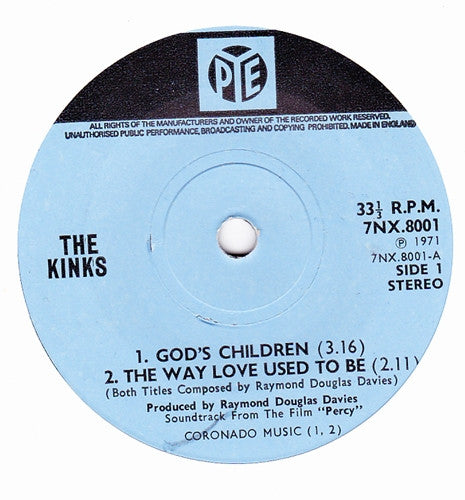 The Kinks : God's Children (7", Maxi)