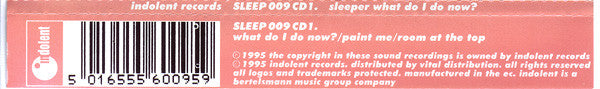 Sleeper (2) : What Do I Do Now? (CD, Single, CD1)