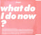 Sleeper (2) : What Do I Do Now? (CD, Single, CD1)