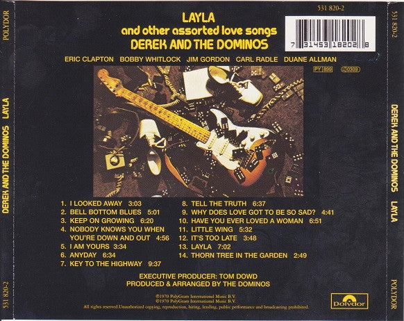 Derek & The Dominos : Layla And Other Assorted Love Songs (CD, Album, RE, RM)