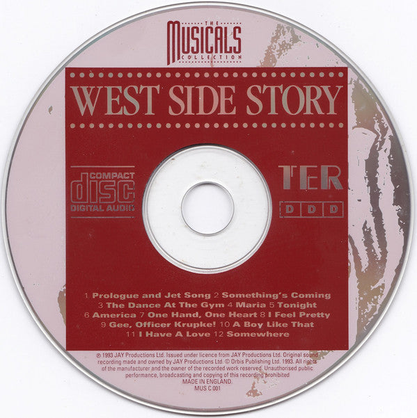 The National Symphony Orchestra : West Side Story (CD, Album)