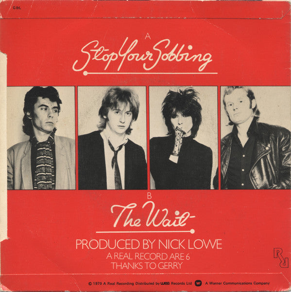 Pretenders* : Stop Your Sobbing (7", Single)