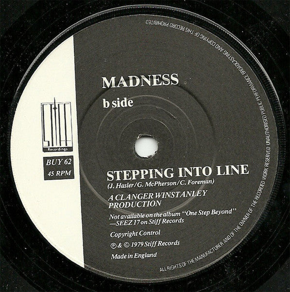 Madness : My Girl (7", Single, Sol)