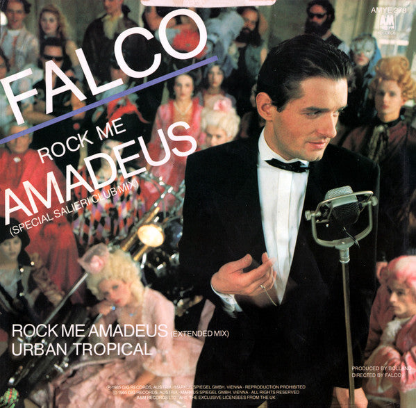 Falco : Rock Me Amadeus (Special Salieri Club Mix) (12", Single)