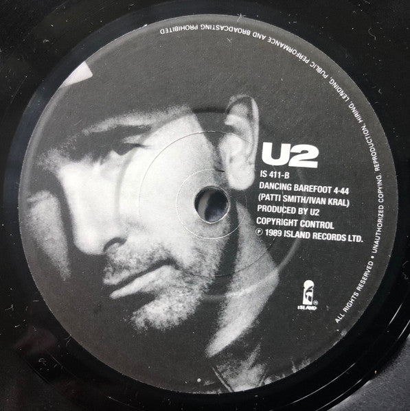 U2 With B.B. King : When Love Comes To Town (7", Single, Pap)