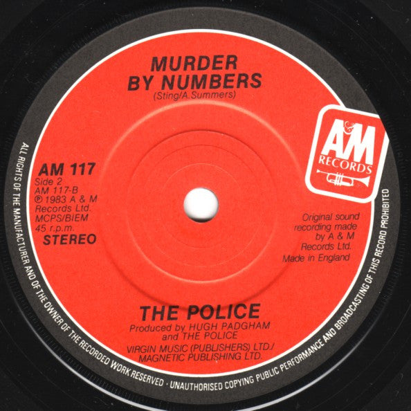 The Police : Every Breath You Take (7", Single)