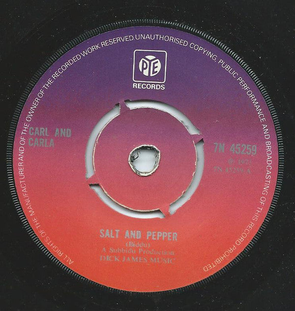 Carl And Carla : Salt And Pepper (7")