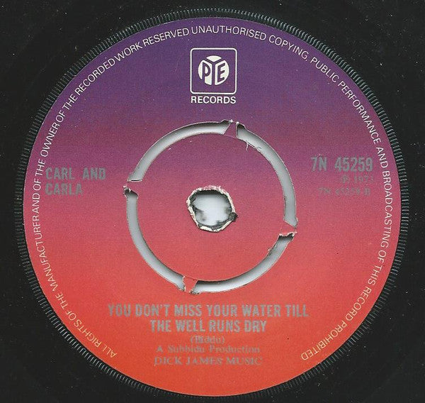 Carl And Carla : Salt And Pepper (7")