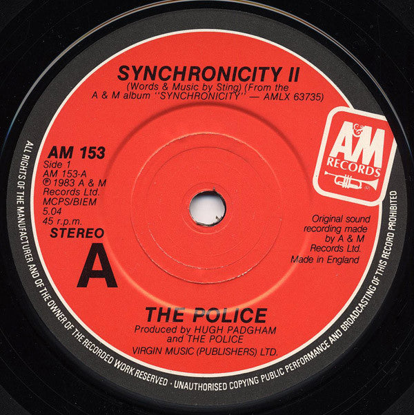 The Police : Synchronicity II (7", Single)