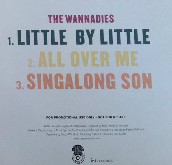 The Wannadies : Little By Little (CD, Single, Promo)