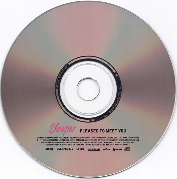 Sleeper (2) : Pleased To Meet You (CD, Album)