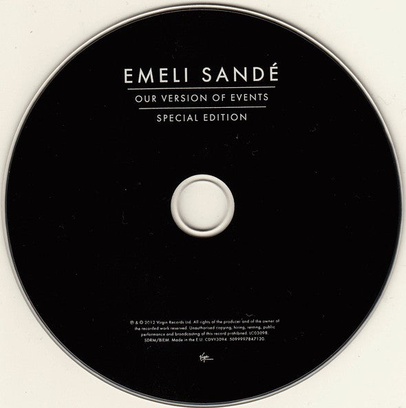 Emeli Sandé : Our Version Of Events (CD, Album, S/Edition, Opt)