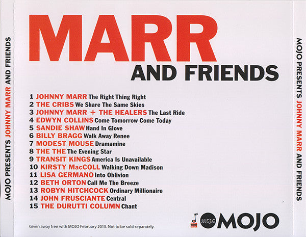 Various : Marr And Friends (CD, Comp)