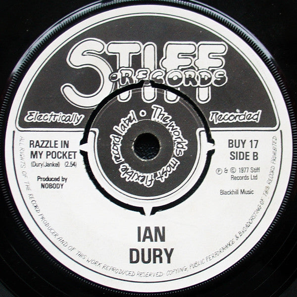 Ian Dury : Sex & Drugs & Rock & Roll (7", Single)