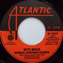 Bette Midler : Daybreak (Storybook Children) / Empty Bed Blues (7")