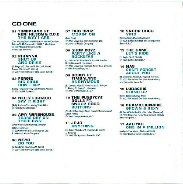 Various : Massive R&B Winter Collection 2007 (2xCD, Comp)