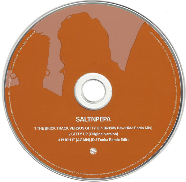 Salt 'N' Pepa : The Brick Track Versus Gitty Up (CD, Single)