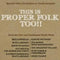 Various : This Is Proper Folk Too!! (CD, Comp, Smplr)