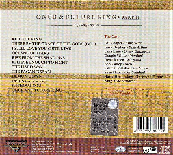 Gary Hughes : Once And Future King - Part II (CD, Album, Dig)